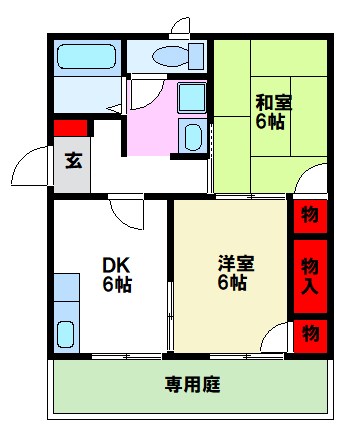 コートビレッジ南 間取り