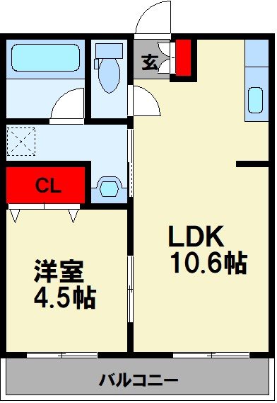 リバーサイド桂川 間取り
