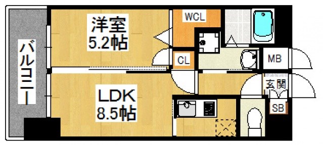 イルマーレ博多 間取り図