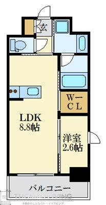 アルティザ博多ベイコート 間取り
