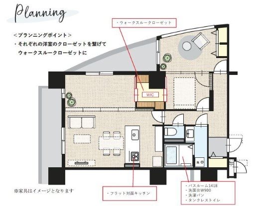 S-FORT警固タワー 間取り