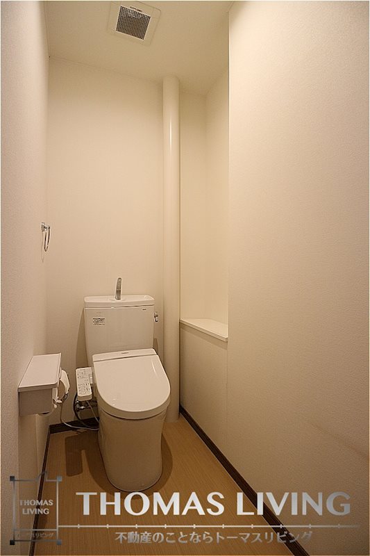 アフレール 嬉しいウォシュレット付きです。