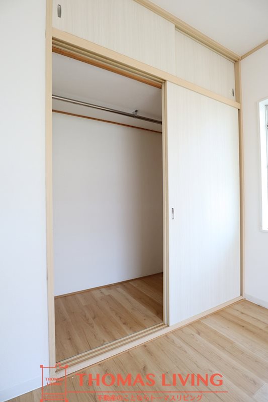 サンビレッジ福間 収納はクローゼットタイプです