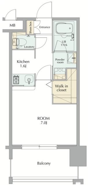 エンクレストGRAN博多駅前 間取り図です