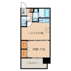 グラディート吉塚駅東 間取り