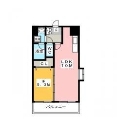 アイ・セレブ博多南 間取りです。
