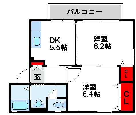 フォレスト　Ⅱ棟 新宮町～遠賀郡のお部屋探しは、地域に詳しい当店へ。