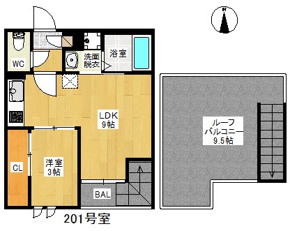 GRANDTIC FERIO 間取り