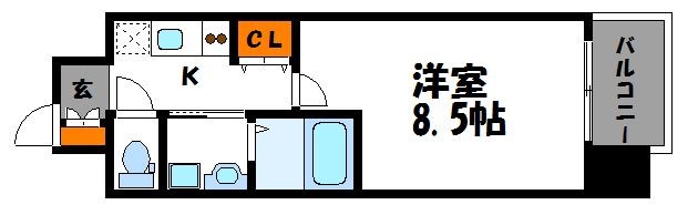 ウインステージ平尾 間取り