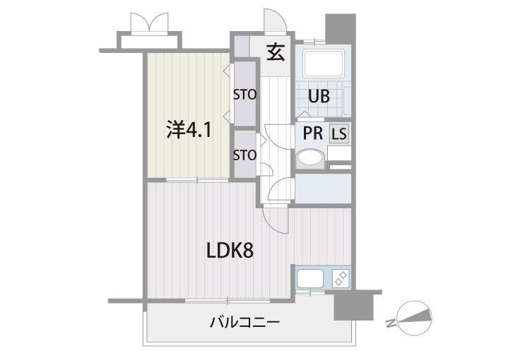 アルティザ博多プレミア 間取り