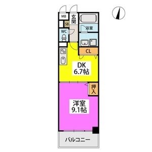 第5高島コーポ 間取り