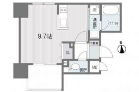 アルティザ博多駅前  間取図です