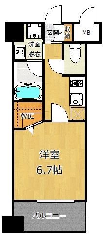 エンクレスト博多EAST PARK 間取り