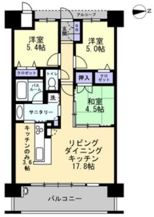 アルファライフ南福岡 間取り