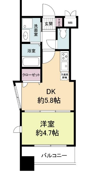 グランパーク天神 間取り