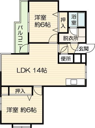 アークヒルズ警固 間取り
