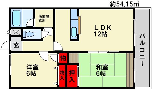 シティーキャッスル 間取図　※現状優先