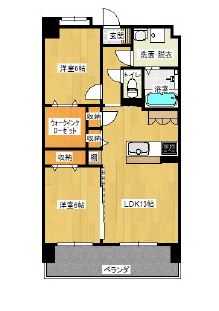 キャメロットリブ 間取り