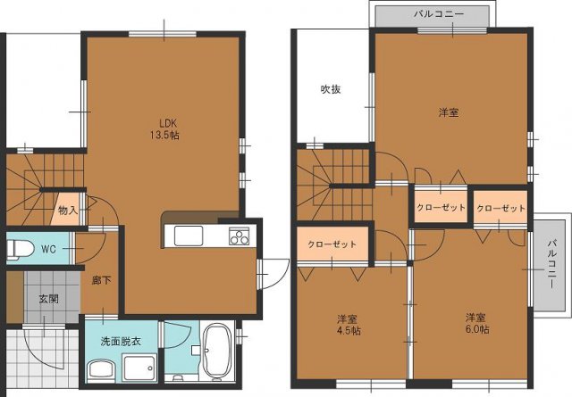 赤坂3丁目戸建 間取り