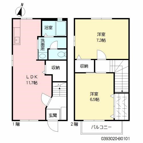 エクセル南片江B 図面