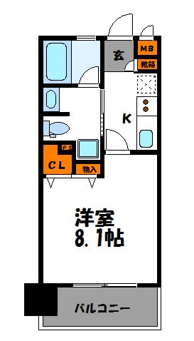 アクタス浄水通り 間取り