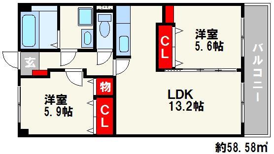 Taka Sunrise 間取り