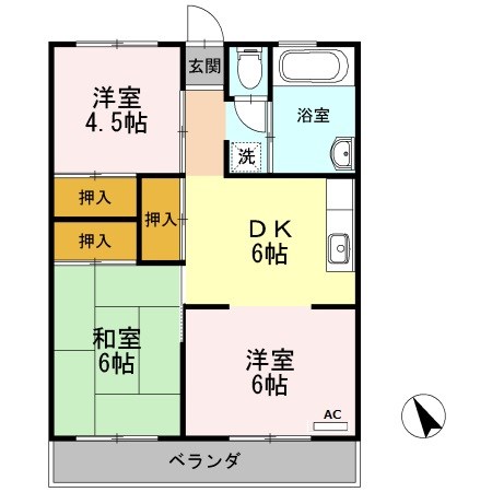 横内ビル 間取り