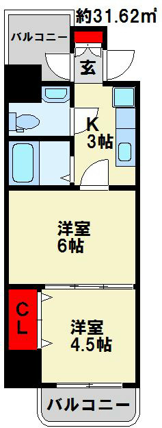 ロイヤルキャッスル 間取り