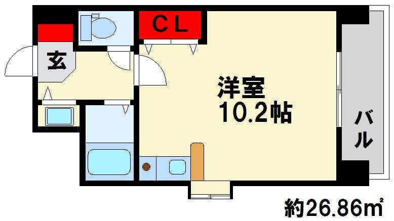 ピュア春日公園 間取り図