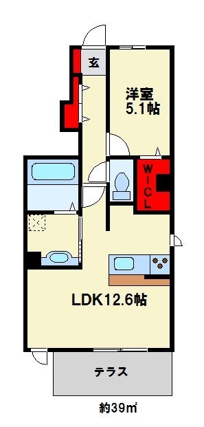 エクシートT・A 間取り図
