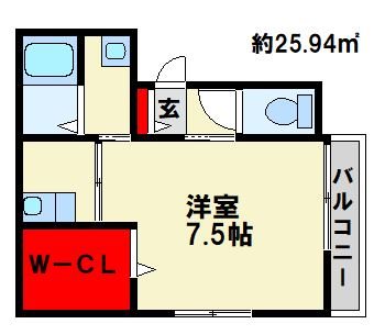 ドリームi春日館 間取図　※現状優先