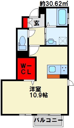 D-room白銀 間取り図