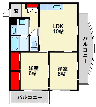 ニシキグレイス浅野   間取図