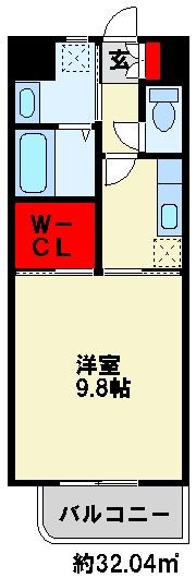 Sun Shine City 大容量のクローゼットや広めのキッチンが人気の間取りです。