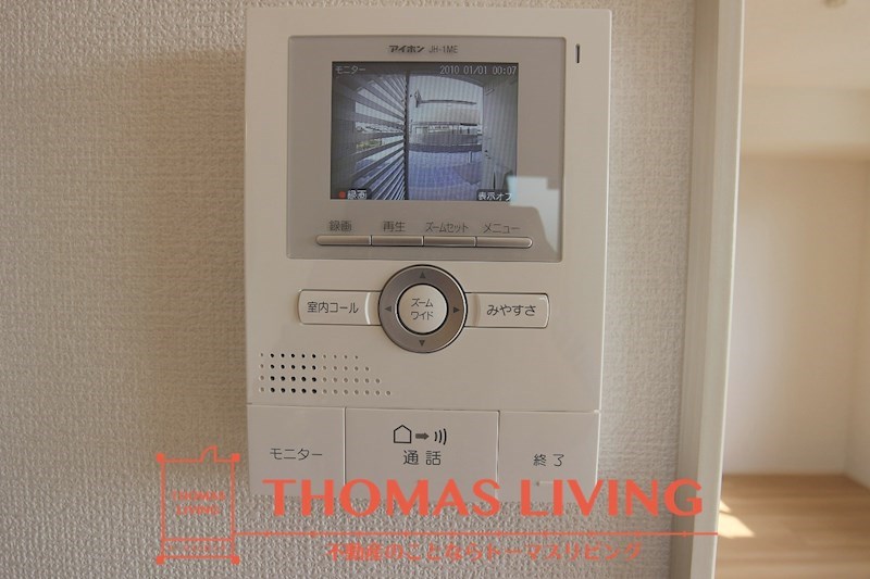 ドルチェⅢ  TVモニターホンが備わっています。