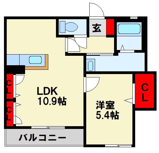 アルカンシェル B棟 間取り