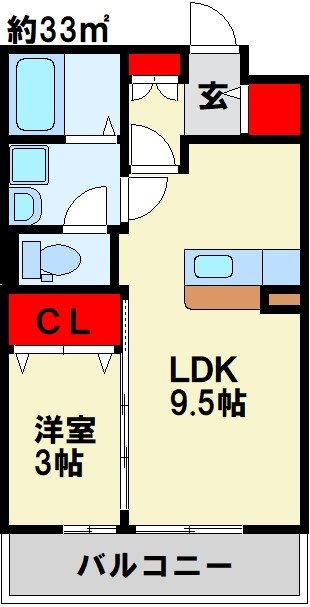 グレイストレビナ赤坂 間取り