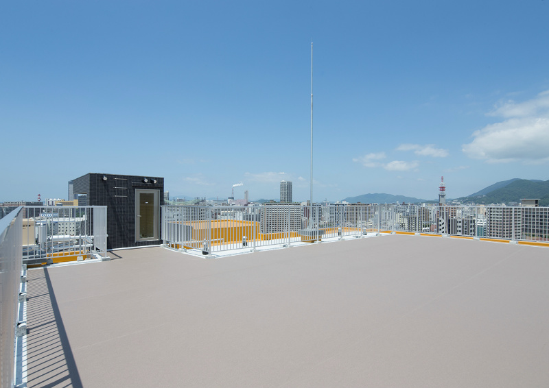 アルティザ小倉 屋上からの眺望です。