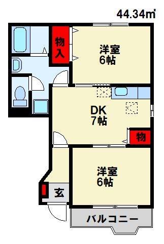 ラフィネ瑞穂 間取り