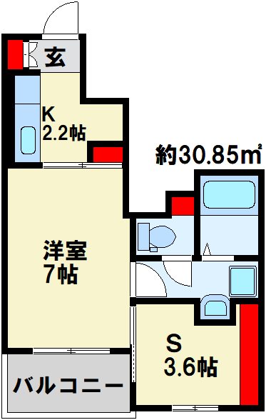 ルミナス 間取り図