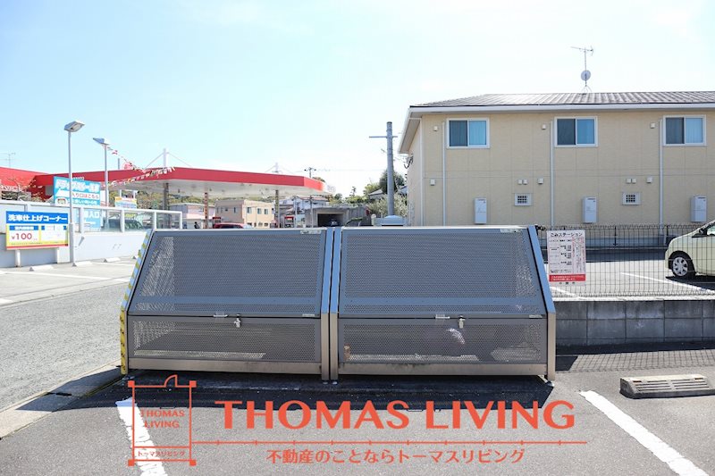 サンセールはぶ南  実際の写真を準備中の為、同じ建物の別室写真です。参考下さい。敷地内ゴミ捨て場