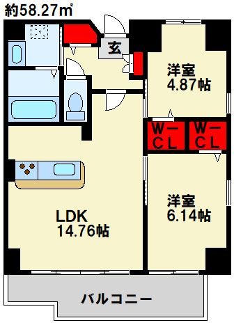 ピュアライフ金田 間取り