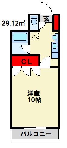 サルヴァトーレ西小倉 間取り図