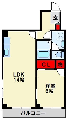 レジデンス東鳴水  間取り