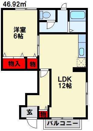 アーバンコート21 B棟 間取り