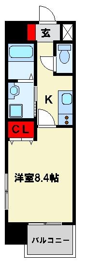 ブルースクエア響Ⅳ 間取り