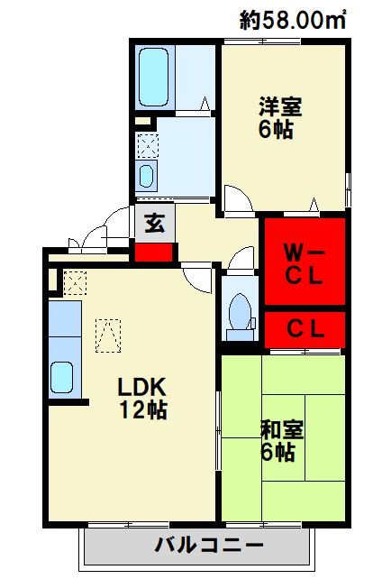 グランドソレーユ赤坂 間取り