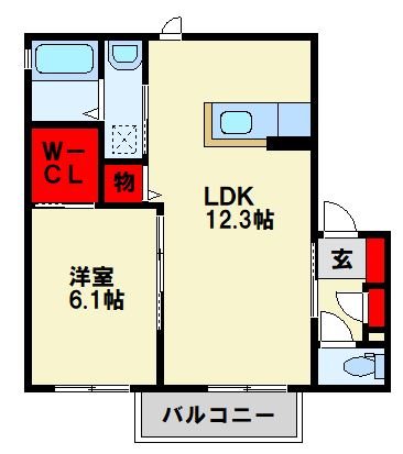 シェソワ ロゼ 間取り
