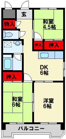 レイ前田  間取り