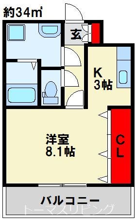 パークコート三萩野 間取り